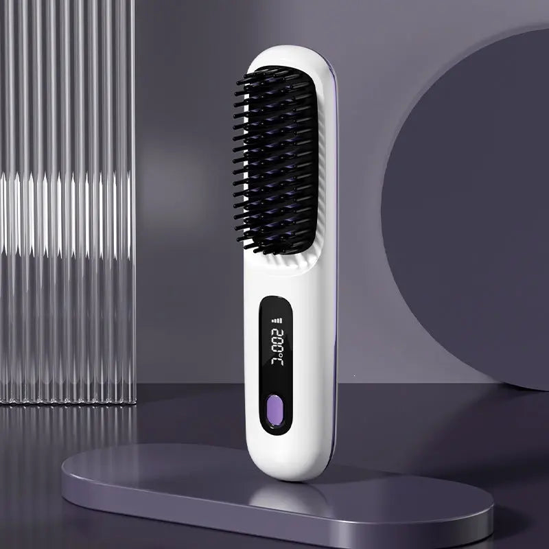 Wireless Hair Straightening Comb UrbanNova
