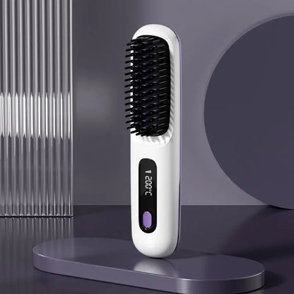 Wireless Hair Straightening Comb UrbanNova