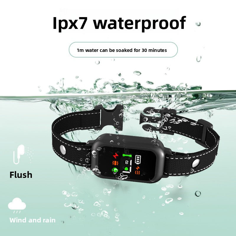 Adjustable Ultrasonic Anti-Bark Training Collar