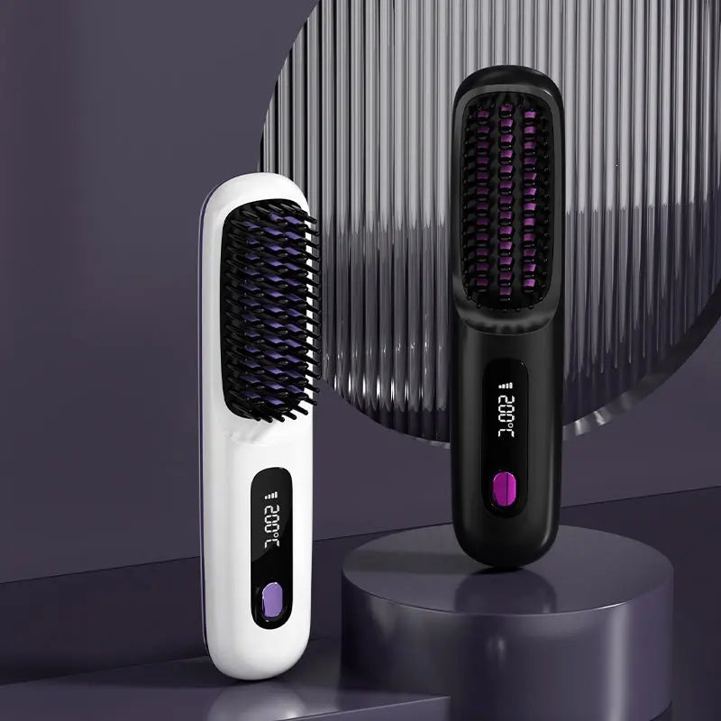 Wireless Hair Straightening Comb UrbanNova