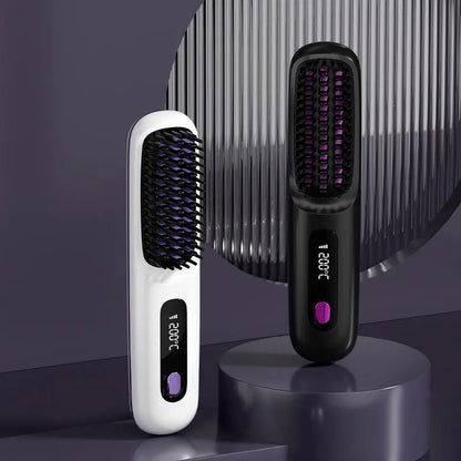 Wireless Hair Straightening Comb UrbanNova