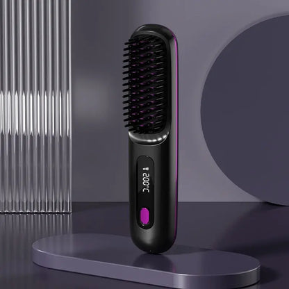 Wireless Hair Straightening Comb UrbanNova