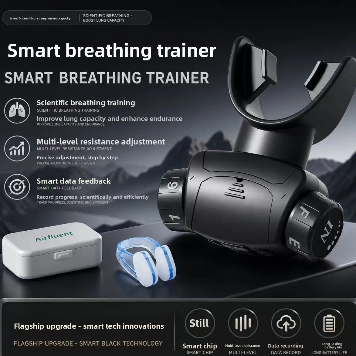 Intelligent Breathing Muscle Trainer UrbanNova