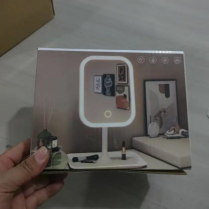Desktop LED Makeup Mirror with Adjustable Stand UrbanNova