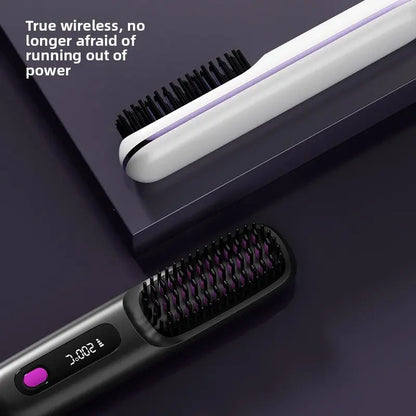 Wireless Hair Straightening Comb UrbanNova