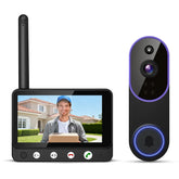 Video Doorbell Camera with Voice Intercom, Monitoring, Wifi, Hd Night Vision, Smart Doorbell, Electronic Peephole UrbanNova