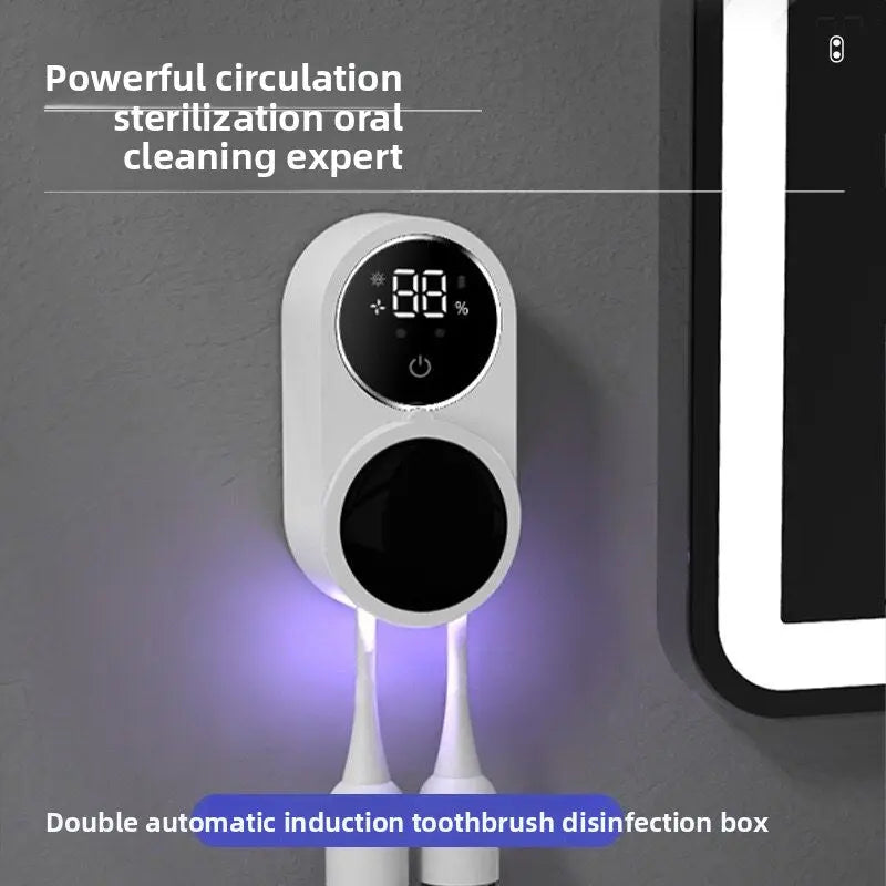Smart UV Toothbrush Sterilizer and Drying Rack UrbanNova