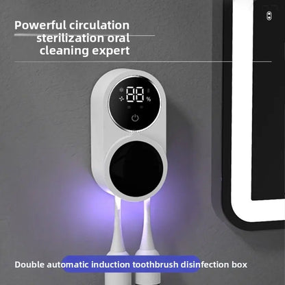 Smart UV Toothbrush Sterilizer and Drying Rack UrbanNova