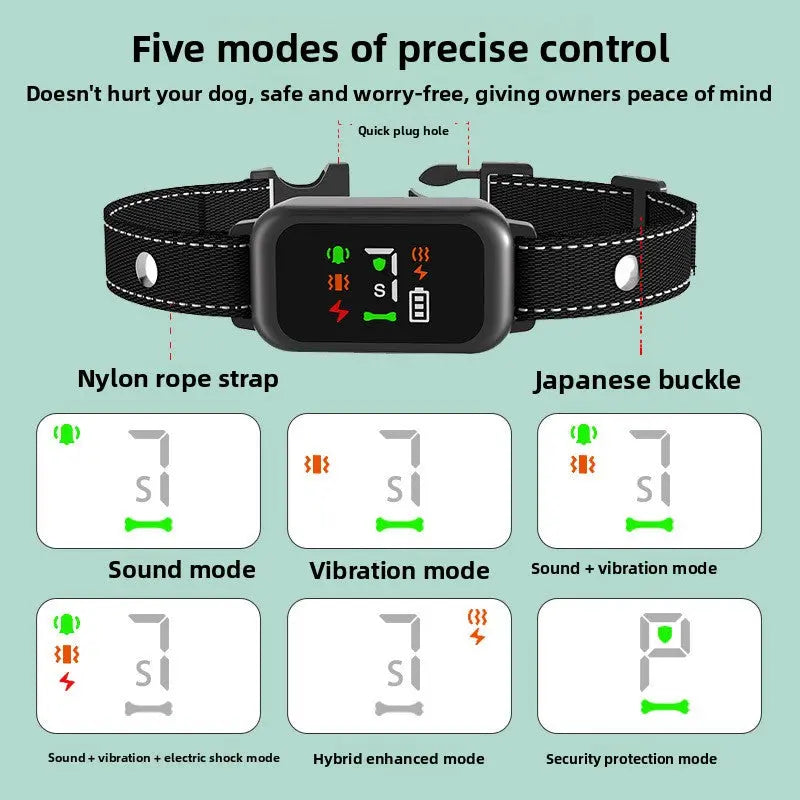 Adjustable Ultrasonic Anti-Bark Training Collar UrbanNova