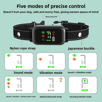 Adjustable Ultrasonic Anti-Bark Training Collar UrbanNova
