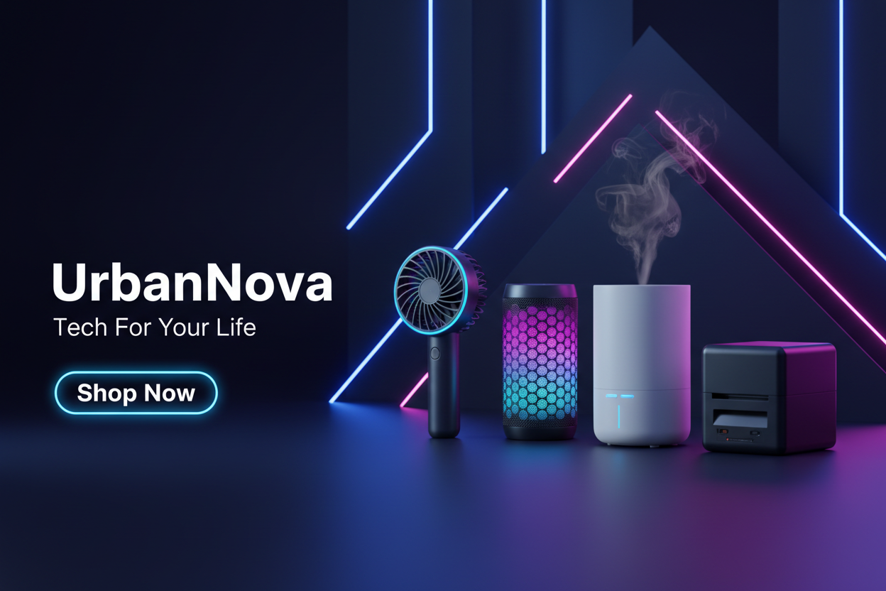 Banner UrbanNova con texto