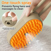 3-in-1 Electric Steam Spray Pet Grooming Brush UrbanNova