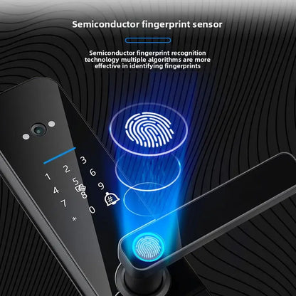 Smart Fingerprint Door Lock with Camera UrbanNova