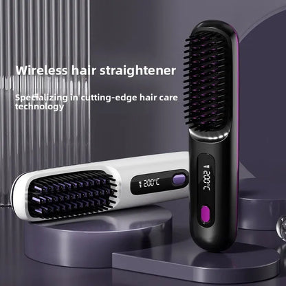 Wireless Hair Straightening Comb UrbanNova