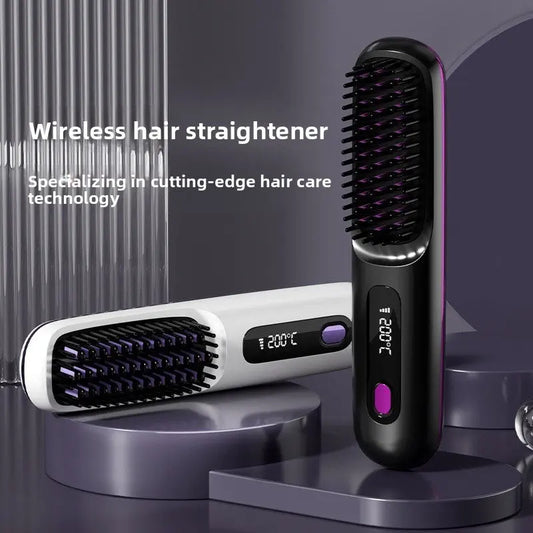 Wireless Hair Straightening Comb UrbanNova