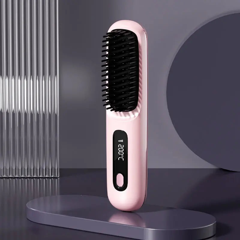 Wireless Hair Straightening Comb UrbanNova
