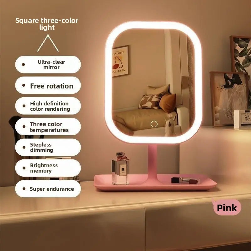 Desktop LED Makeup Mirror with Adjustable Stand UrbanNova